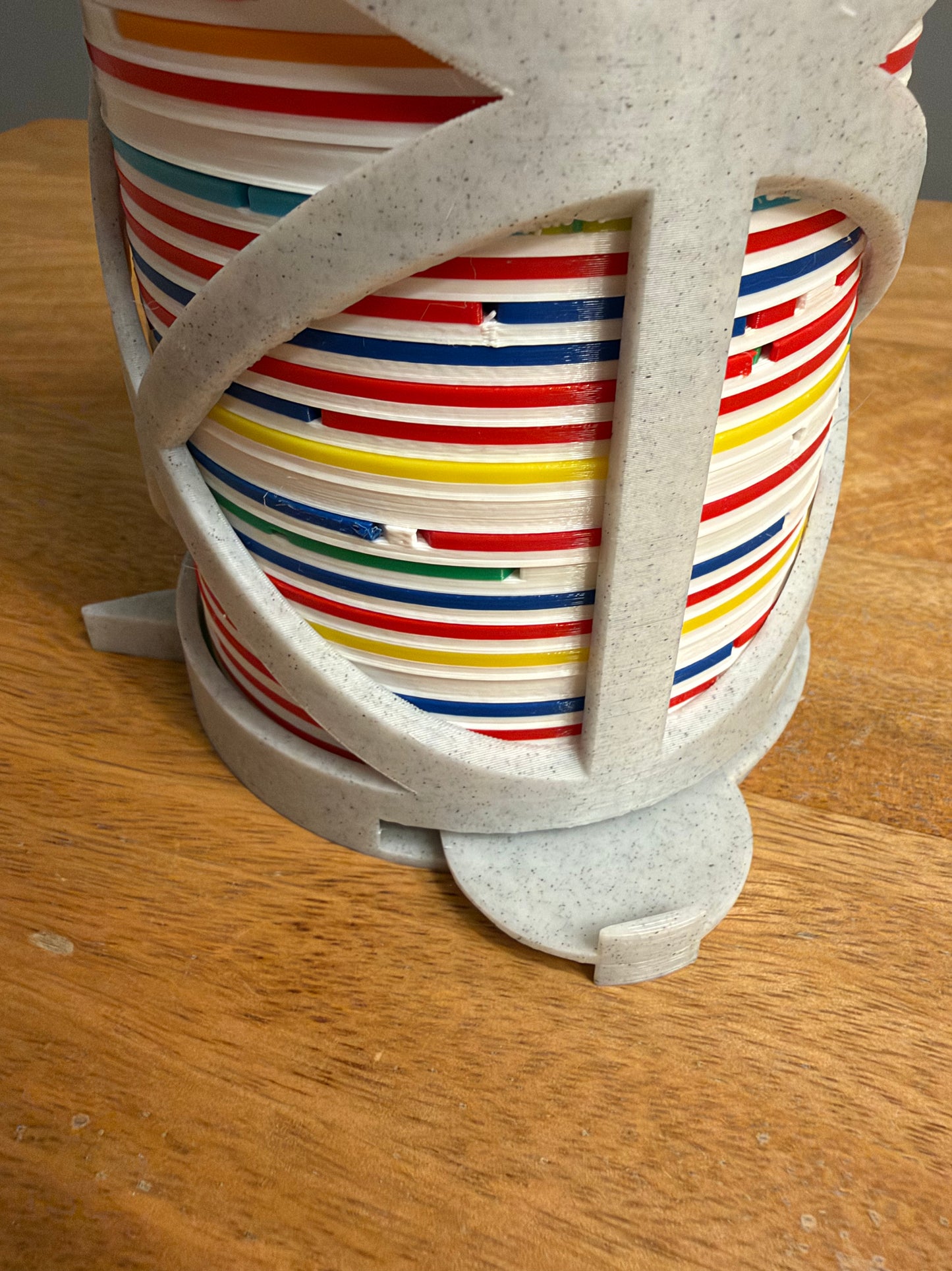 Asian Continent Flag Coaster Set