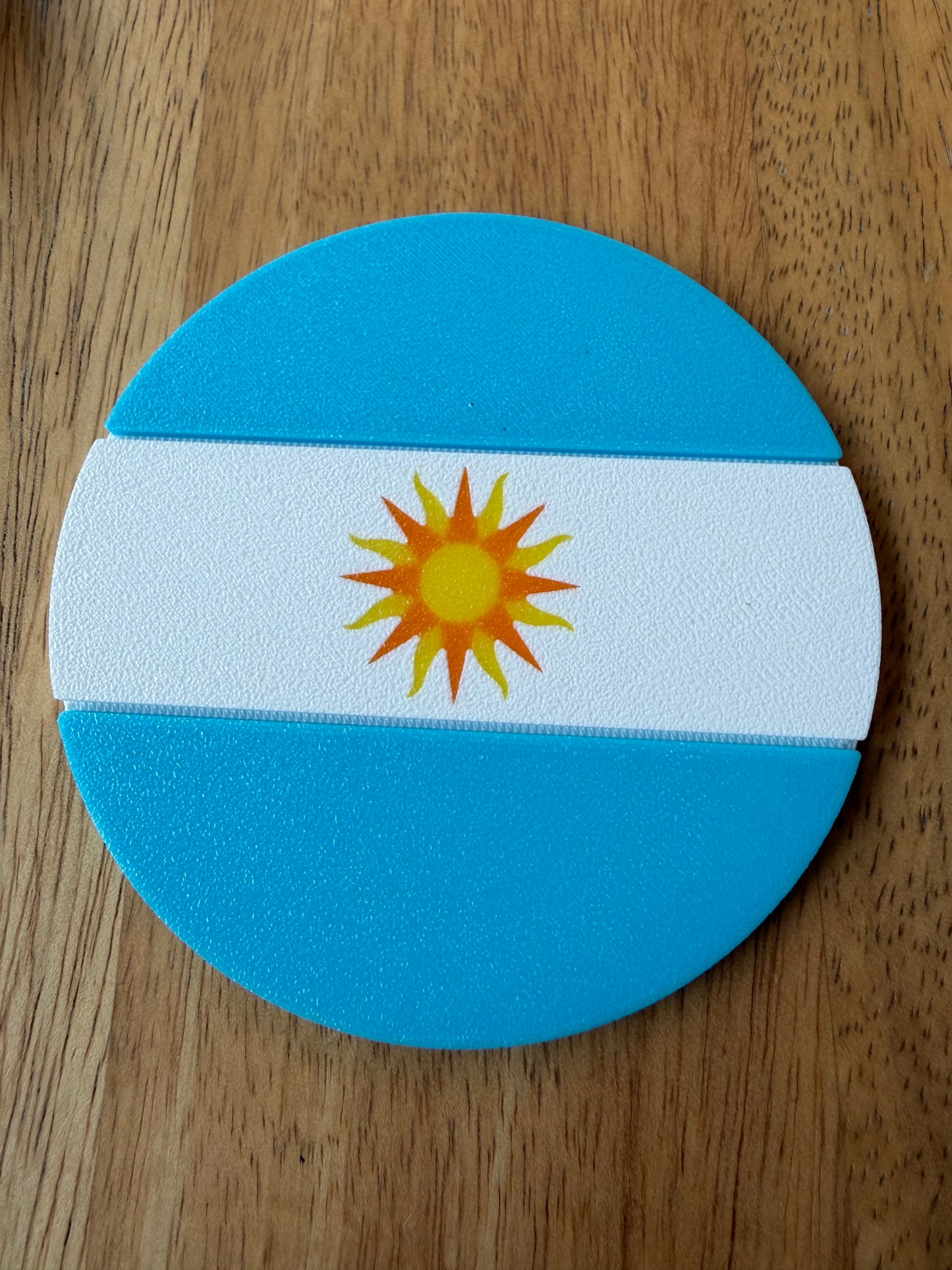Argentina Flag Coaster Set