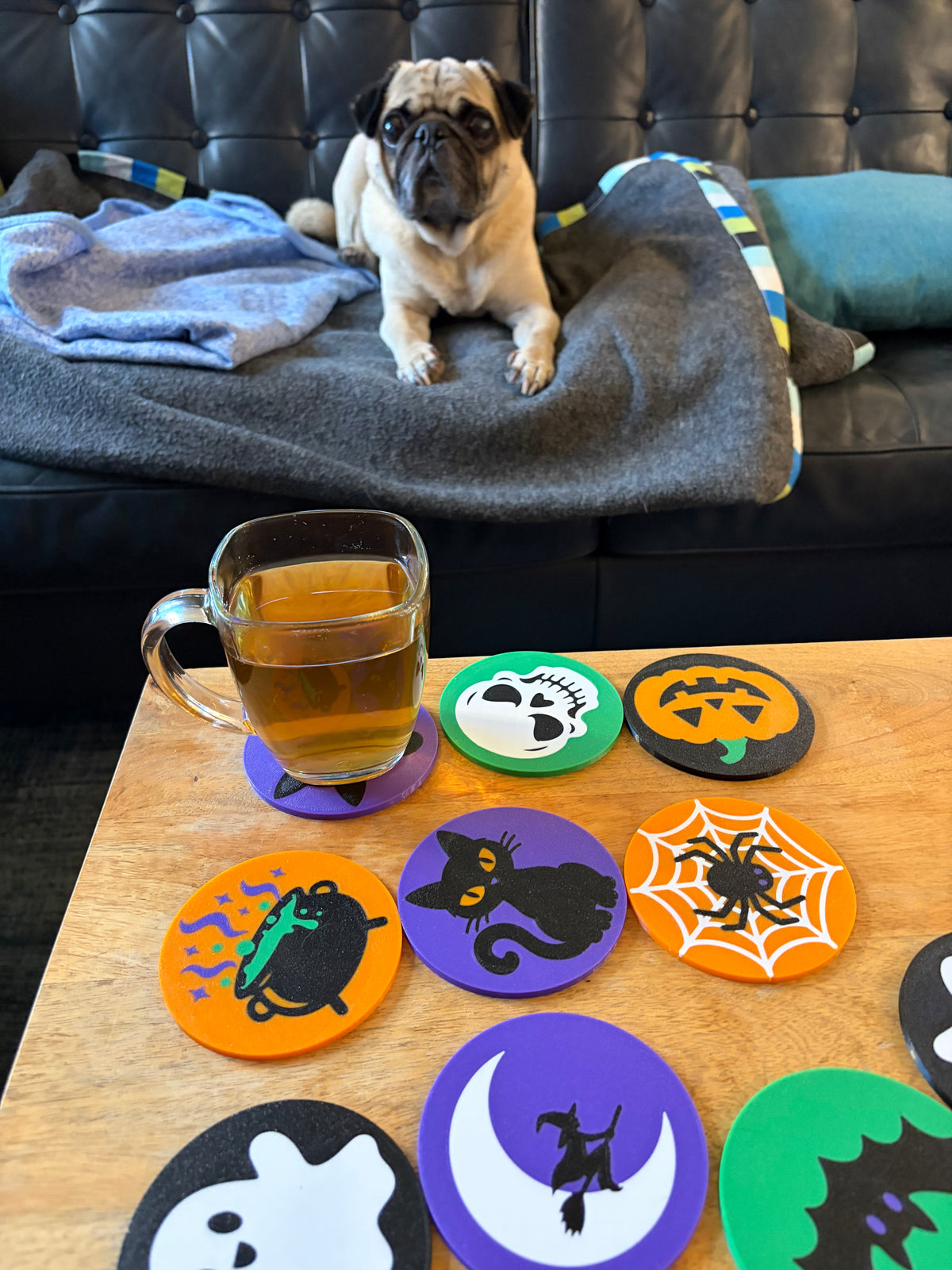 Halloween Coaster Set