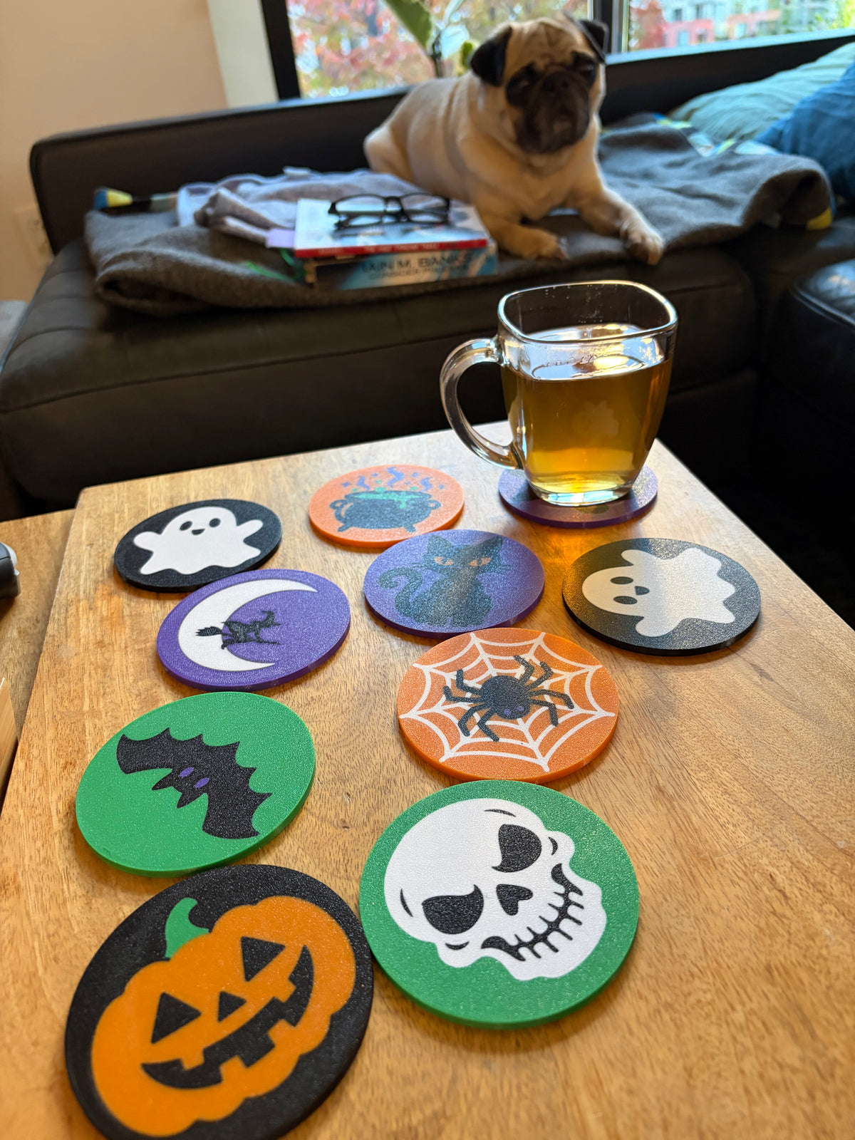 Halloween Coaster Set