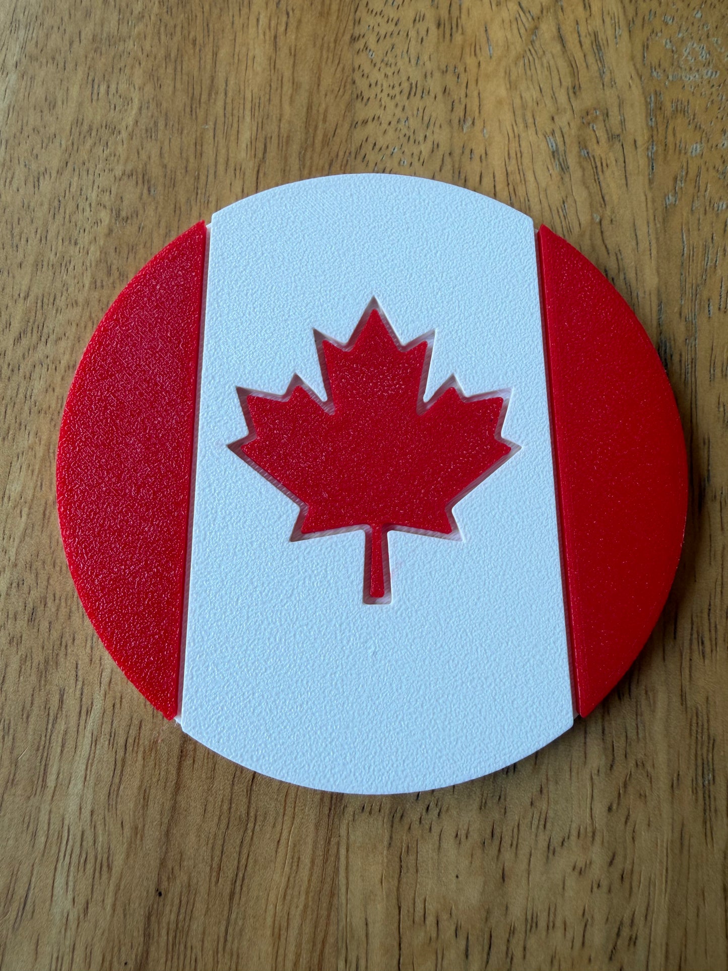 Canada Flag Coaster Set