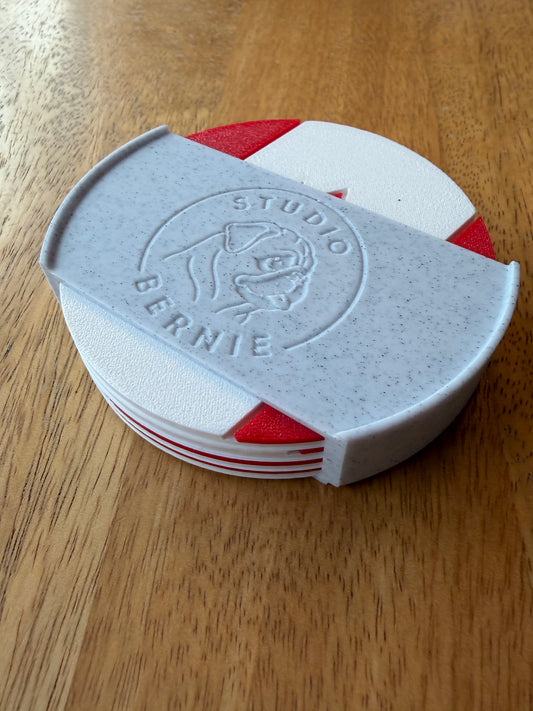 Canada Flag Coaster Set