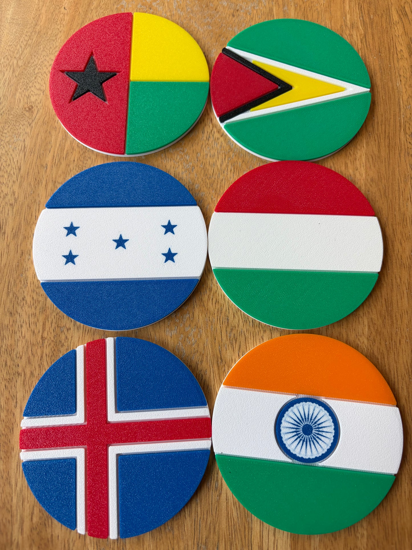 Blind Box - Flag Coaster Set