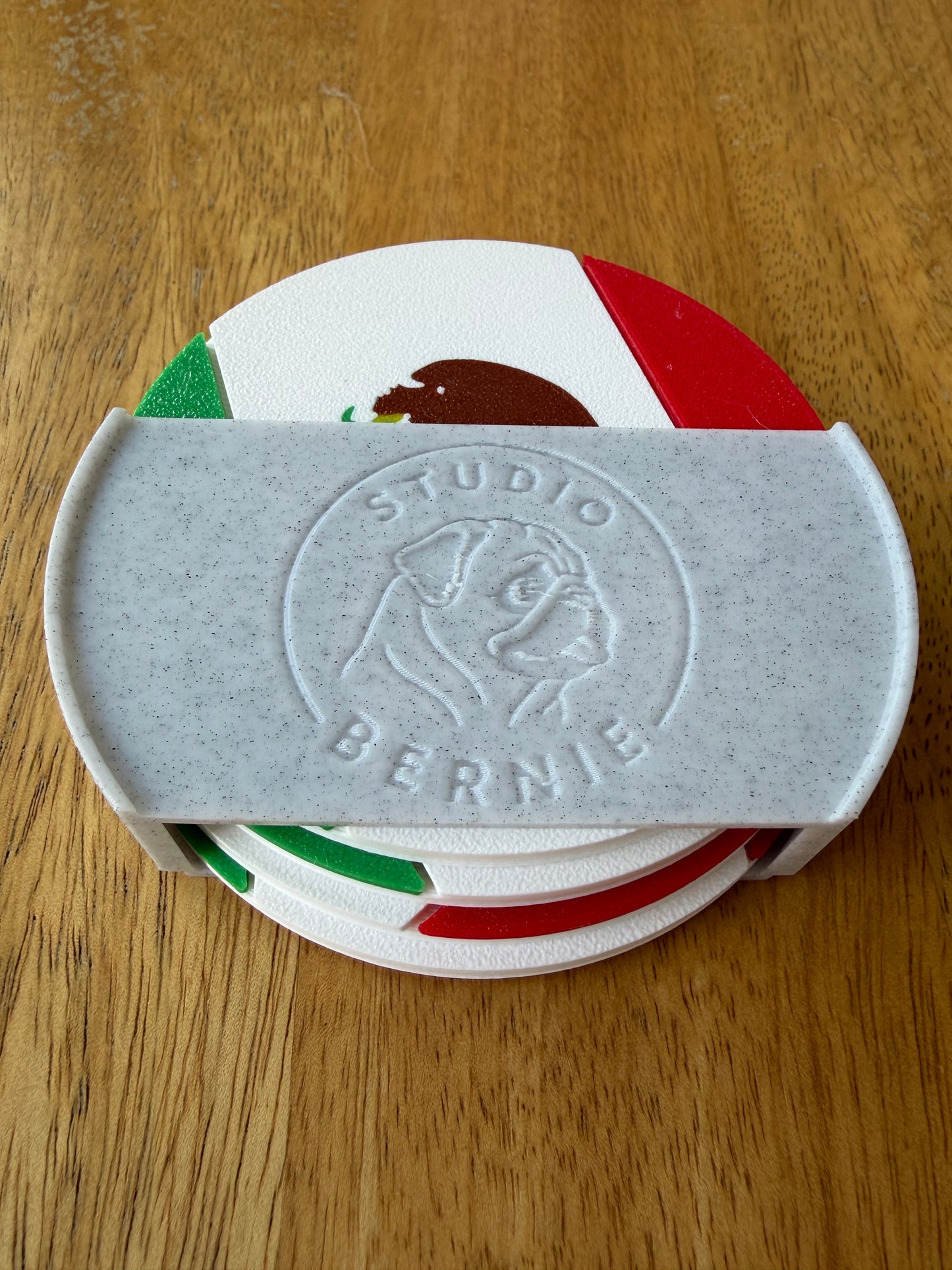 Mexico Flag Coaster Set