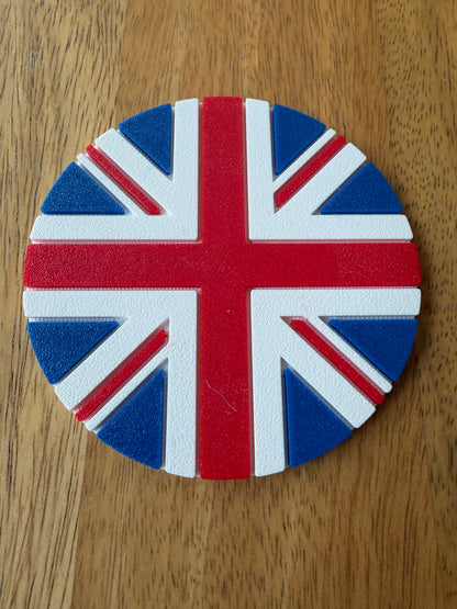UK Flag Coaster Set