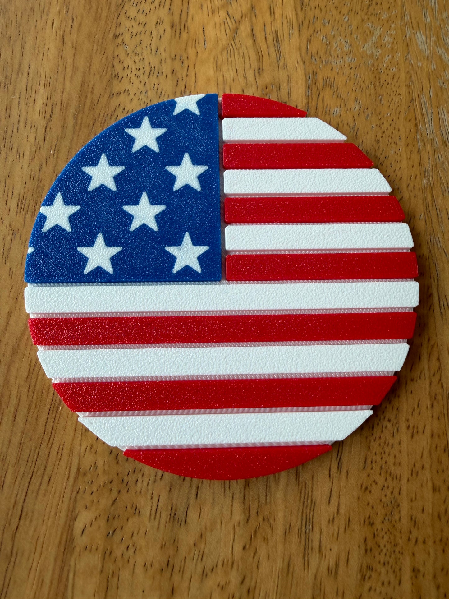 USA Flag Coaster Set