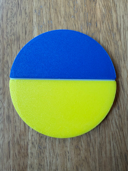 Ukraine Flag Coaster Set